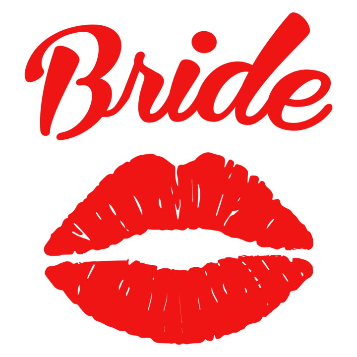 Bride Kiss Lips Hoodie för kvinnor 0 image