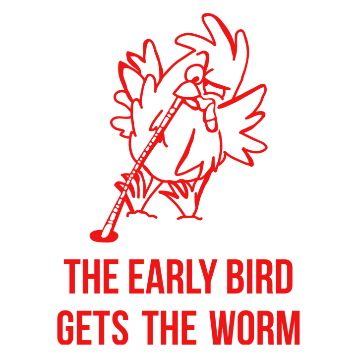 The Early Bird Gets The Worm Hettegenser for barn 0 image