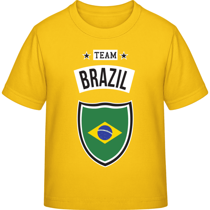 Team Brazil T-skjorte for barn contain pic