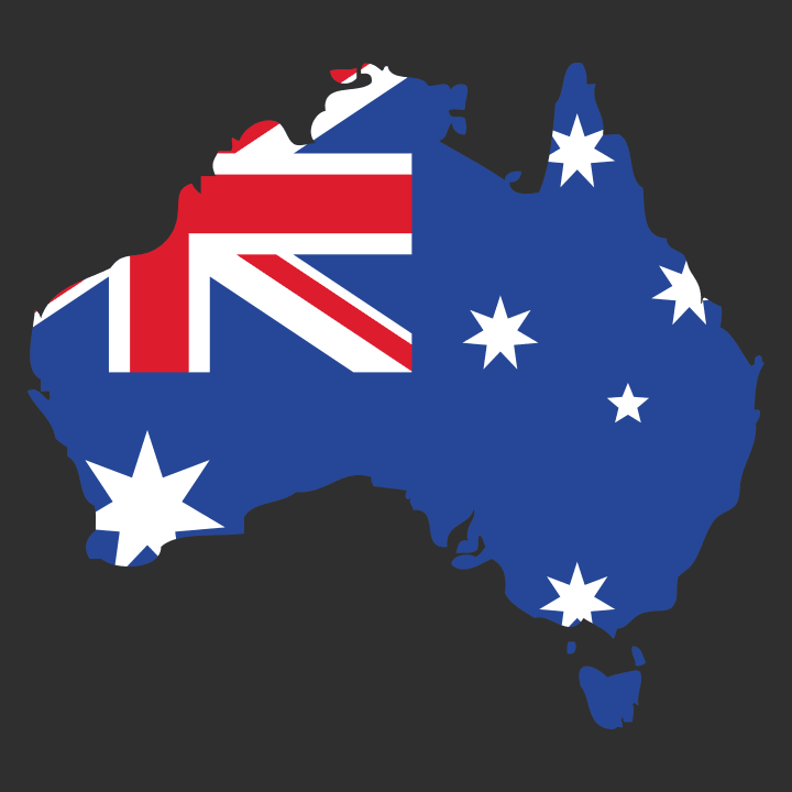 Australian Map Felpa con cappuccio da donna 0 image