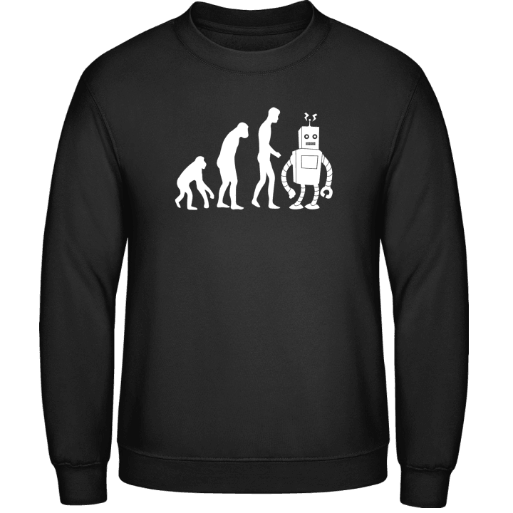 Robot Evolution Sweatshirt contain pic