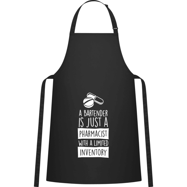 A Bartender Is Just A Pharmacist With Limited Inventory Kitchen Apron 0 image