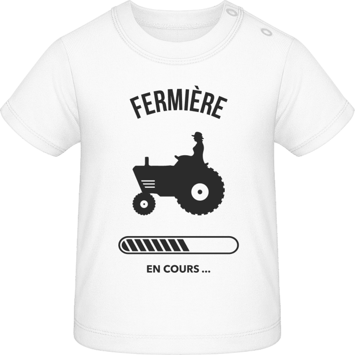 Fermière En Cours T-shirt bébé contain pic