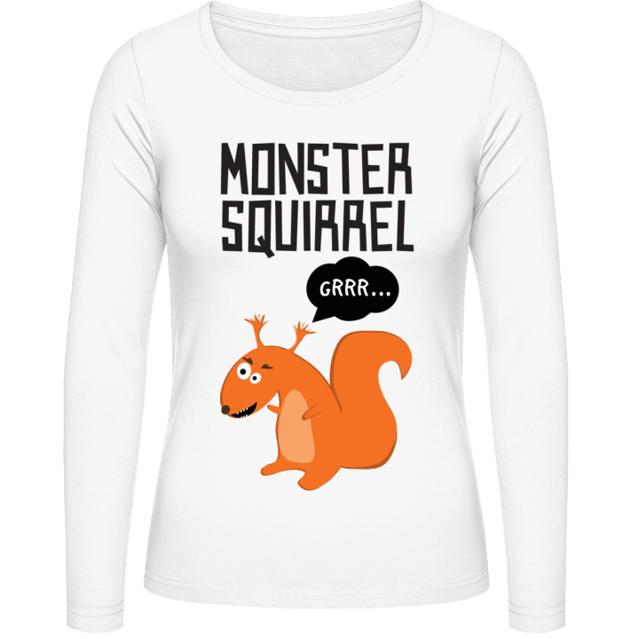 Funny Squirrel Camisa de manga larga para mujer 0 image