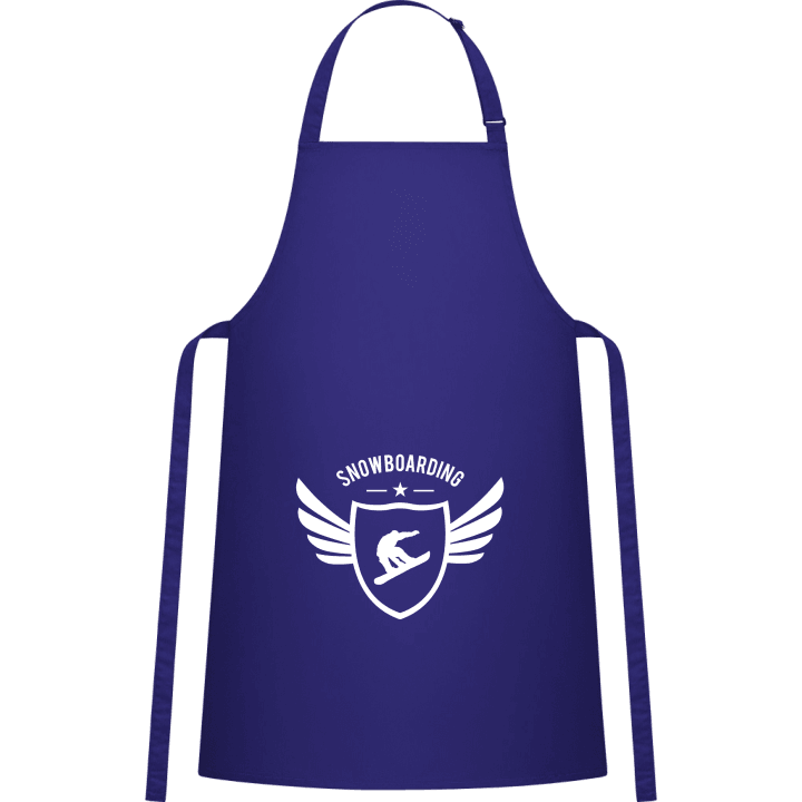 Snowboarding Winged Kitchen Apron contain pic