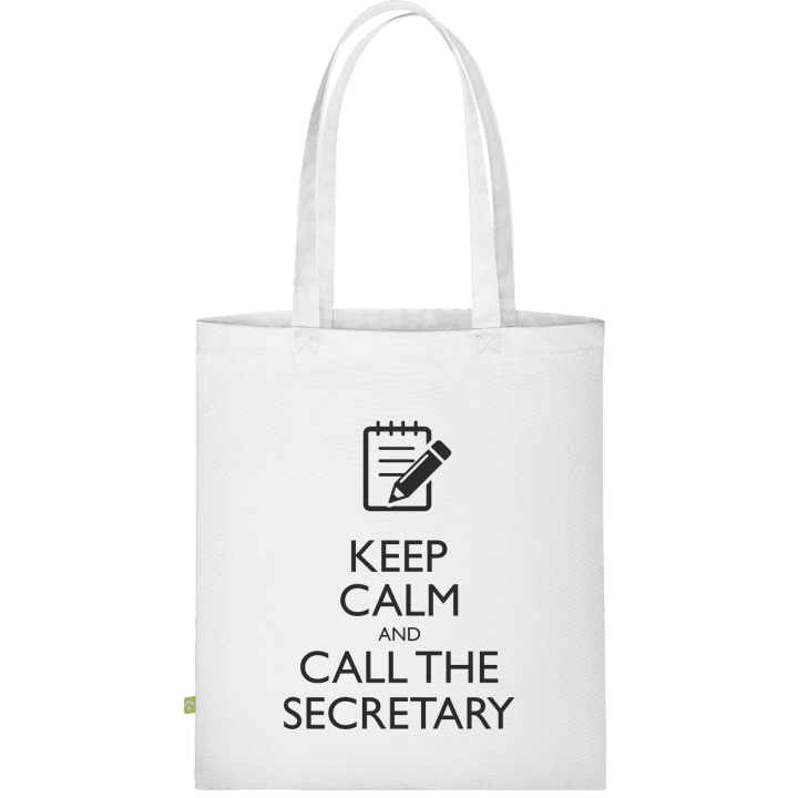 Keep Calm And Call The Secretary Sac en tissu contain pic