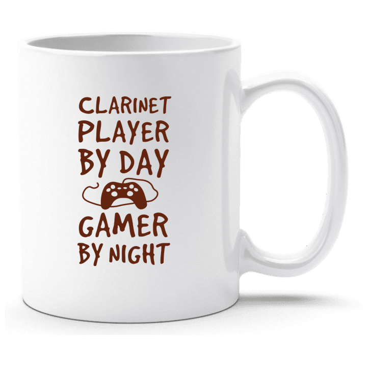 Clarinet Player By Day Gamer By Night Beker contain pic