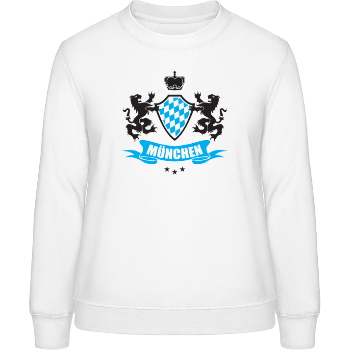 München Coat of Arms Sweatshirt för kvinnor contain pic