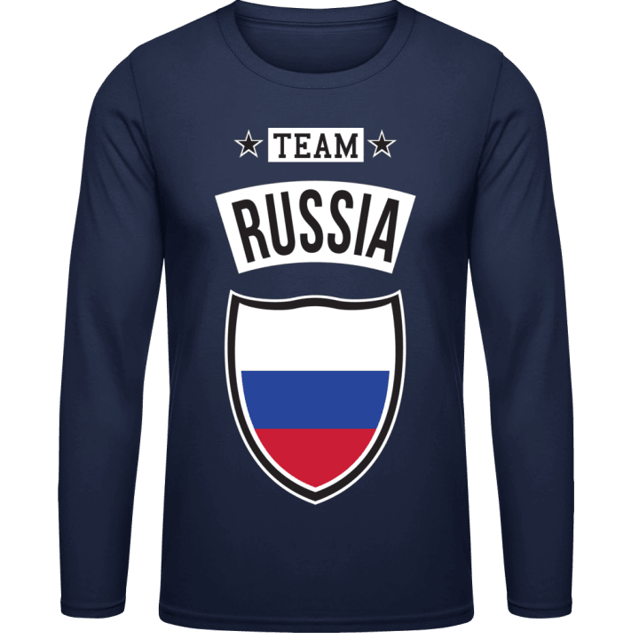 Team Russia Shirt met lange mouwen contain pic