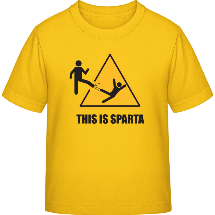 This Is Sparta Warning Kinderen T-shirt 0 image