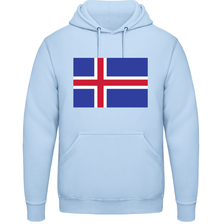 Iceland Flag Sudadera con capucha contain pic