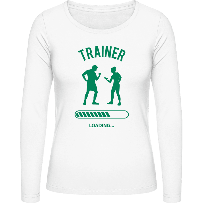 Trainer Loading Langermet skjorte for kvinner contain pic