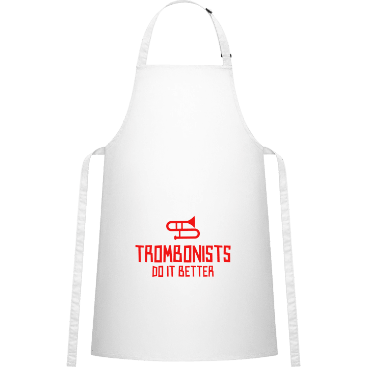 Trombonists Do It Better Kitchen Apron contain pic