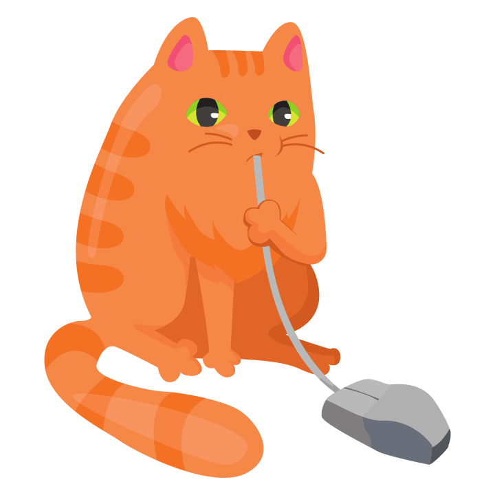 Cat Eats Mouse Felpa con cappuccio per bambini 0 image