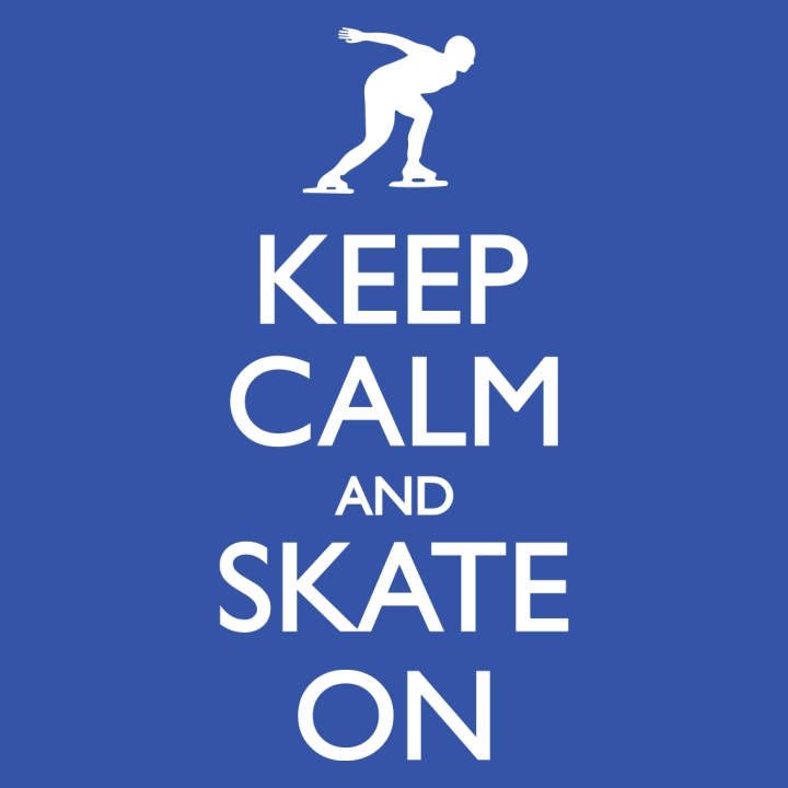 Keep Calm Speed Skating Frauen T-Shirt 0 image