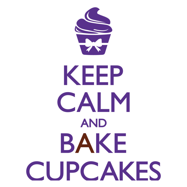 Keep Calm And Bake Cupcakes Hættetrøje til kvinder 0 image