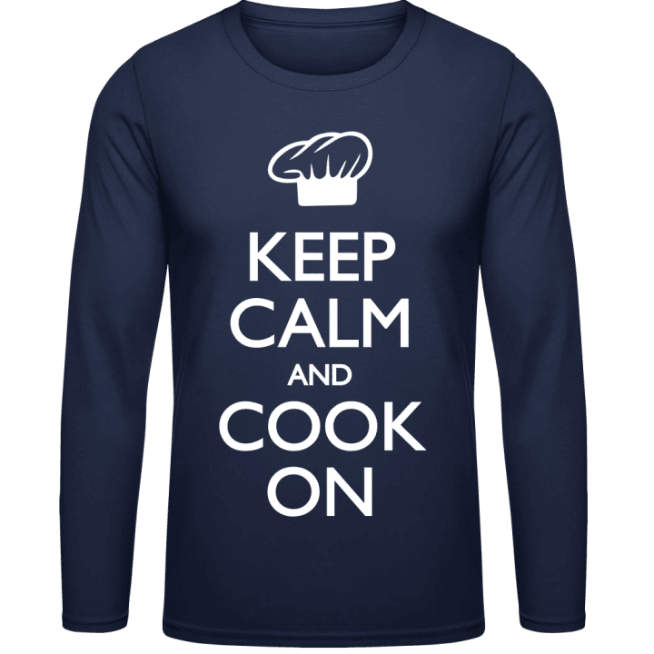 Keep Calm and Cook On Langarmshirt 0 image