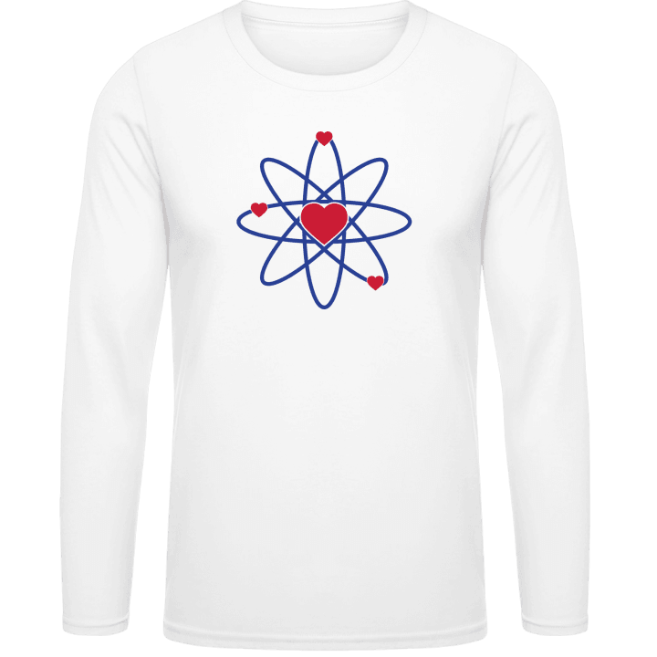 Love Molecules Langermet skjorte contain pic
