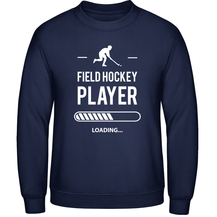 Field Hockey Player Loading Felpa contain pic
