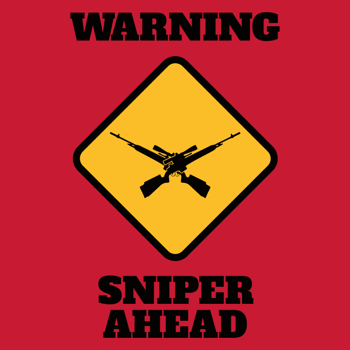 Warning Sniper Ahead Langermet skjorte 0 image