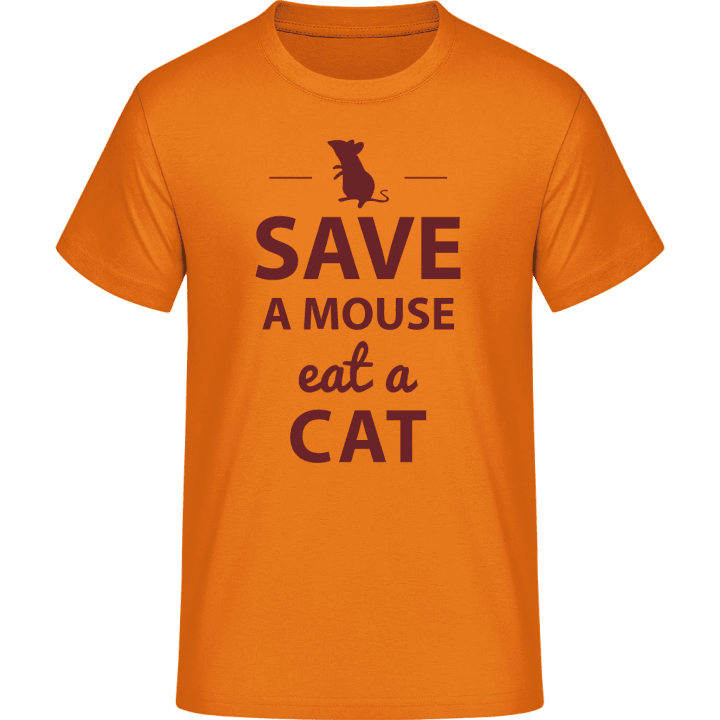 Save A Mouse Eat A Cat T-skjorte 0 image