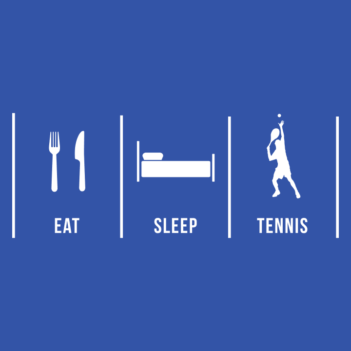Eat Sleep Tennis Naisten t-paita 0 image