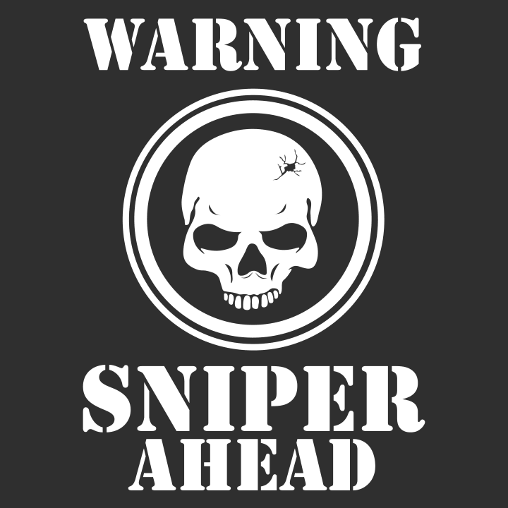 Warning Skull Sniper Ahead Stofftasche 0 image