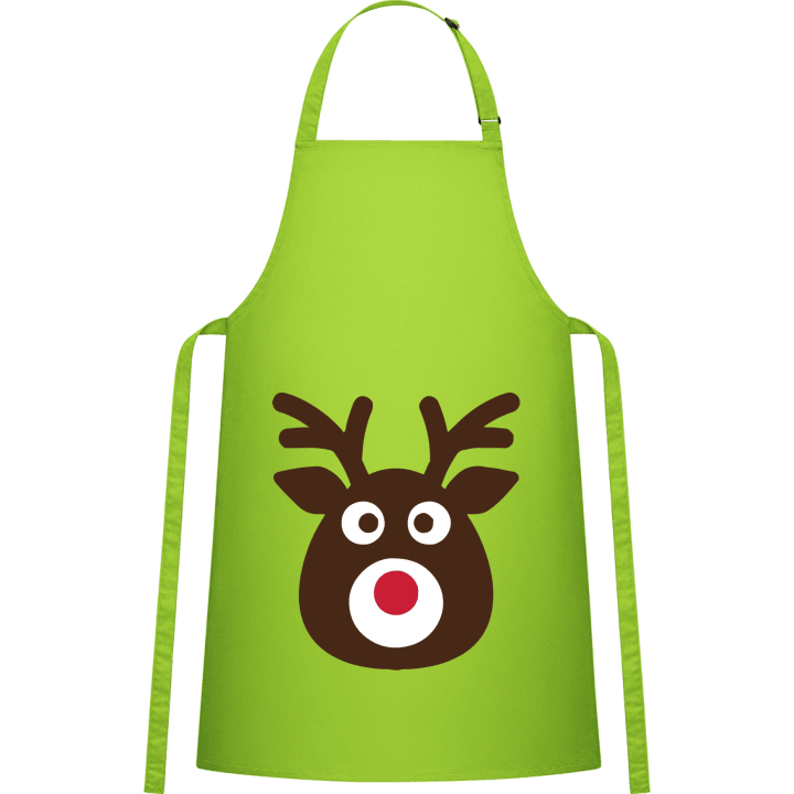 Red Nose Reindeer Rudolph Delantal de cocina 0 image