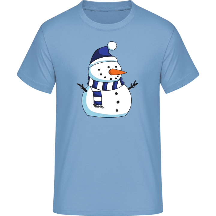 Snowman Illustration T-skjorte 0 image