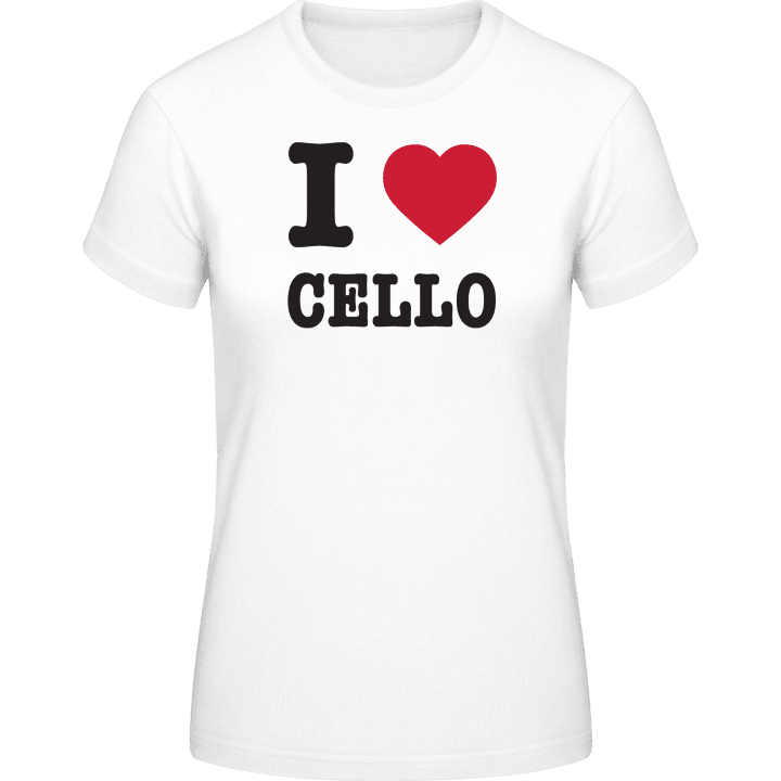I Love Cello Frauen T-Shirt 0 image