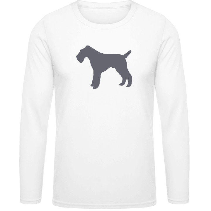 Fox Terrier Silhouette Shirt met lange mouwen 0 image
