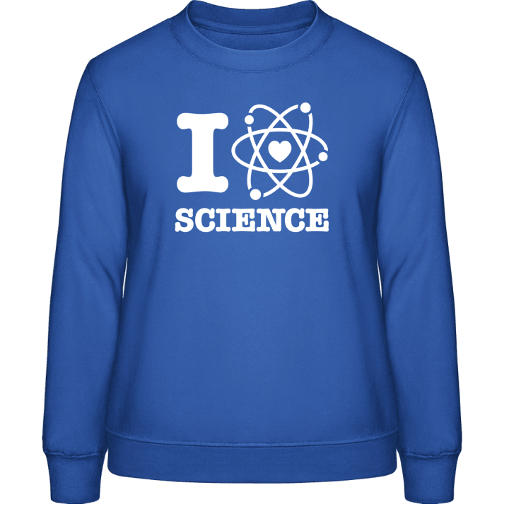I Love Science Vrouwen Sweatshirt 0 image