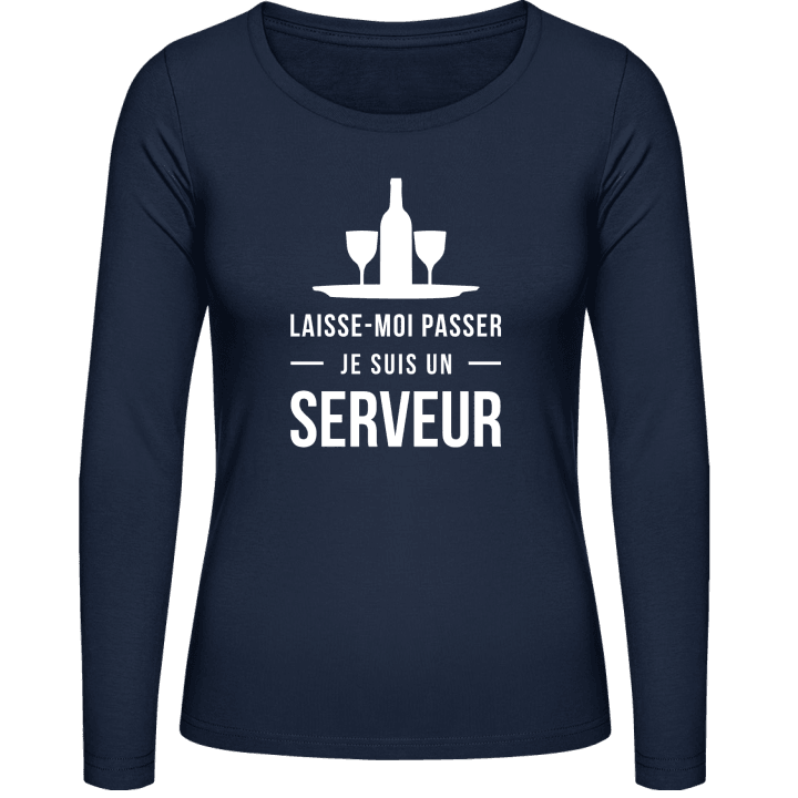 Laisse moi passer je suis un serveur Women long Sleeve Shirt 0 image