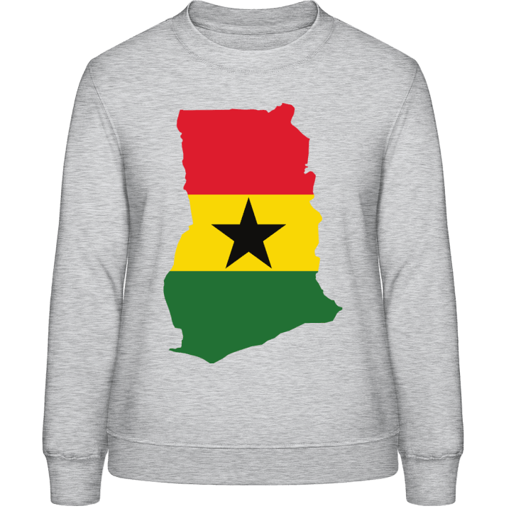 Ghana Map Sweatshirt för kvinnor contain pic