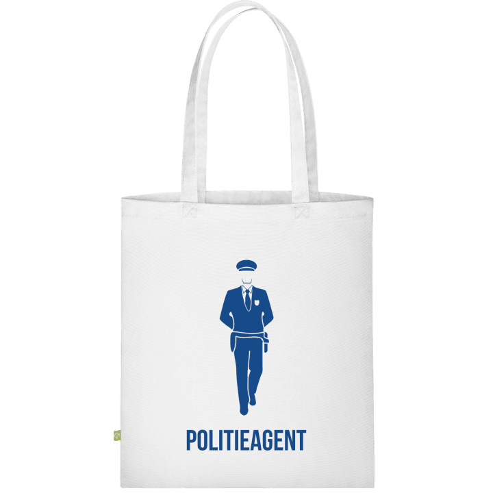 Politieagent Silhouette Cloth Bag contain pic