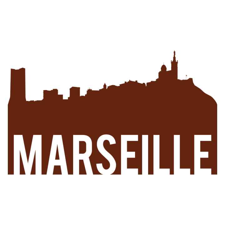 Marseille Skyline Maglietta 0 image