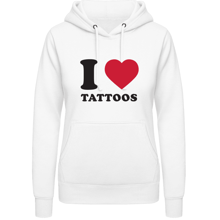 I Love Tattoos Frauen Kapuzenpulli 0 image