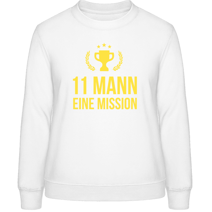 11 Mann eine Mission Frauen Sweatshirt contain pic