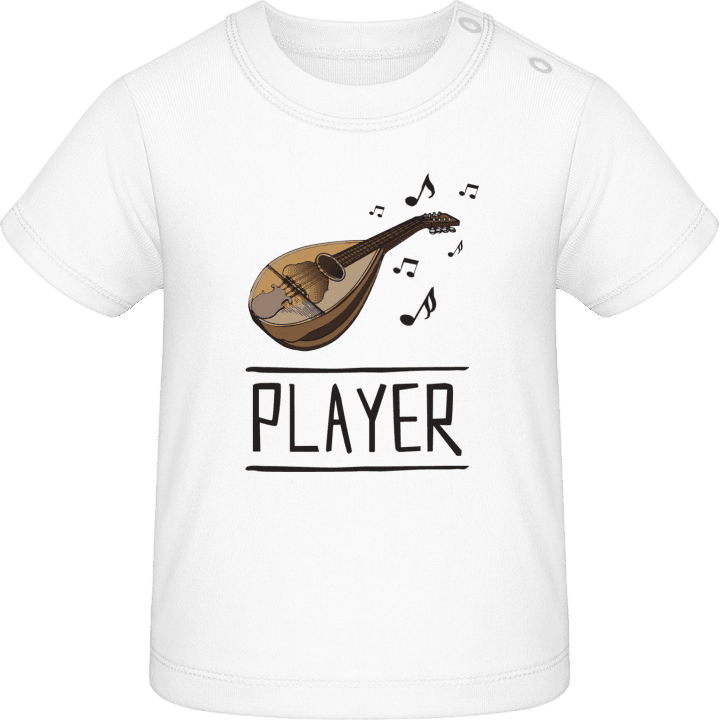 Mandolin Player Camiseta de bebé contain pic