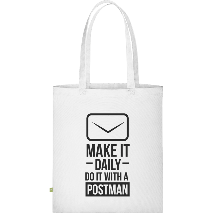 Make It Daily Do It With A Postman Sac en tissu contain pic
