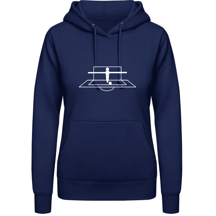 Table Football Goal Vrouwen Hoodie contain pic