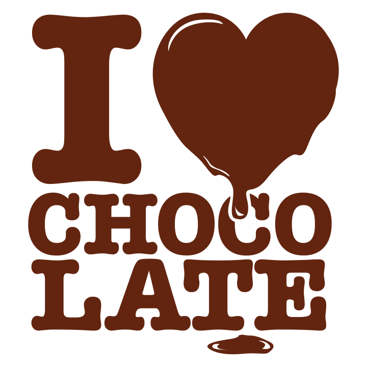 I Love Chocolate T-skjorte for kvinner 0 image