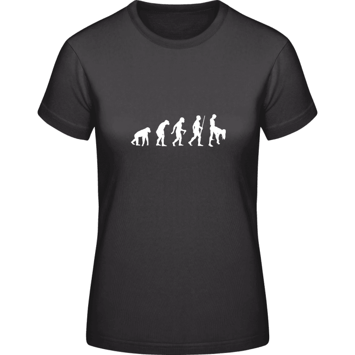 Doggy Style Evolution T-skjorte for kvinner contain pic