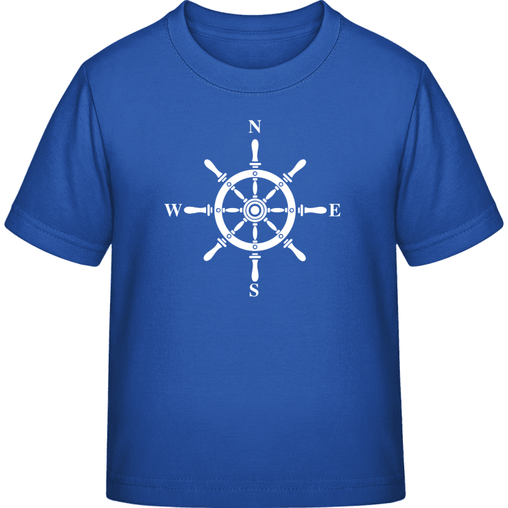 North West East South Sailing Navigation Kinderen T-shirt 0 image