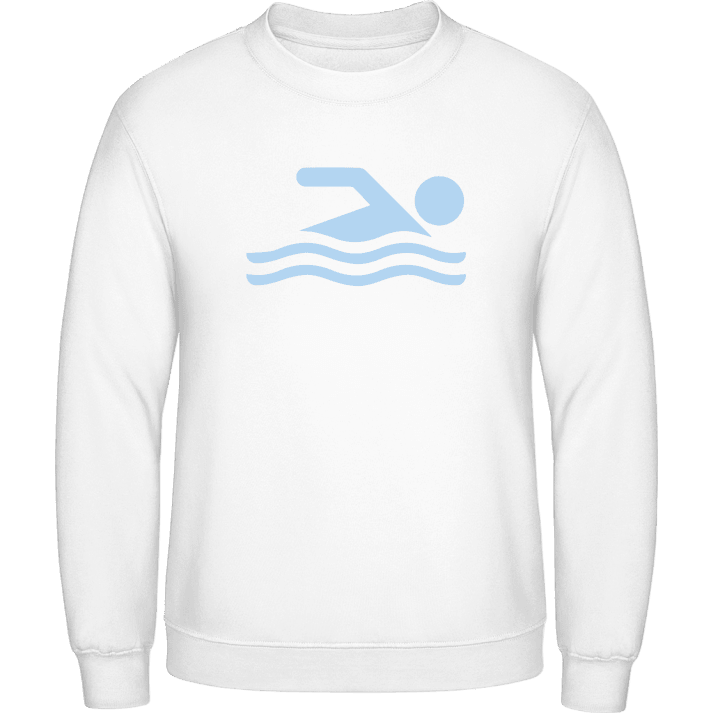 Swimmer Icon Sweatshirt contain pic