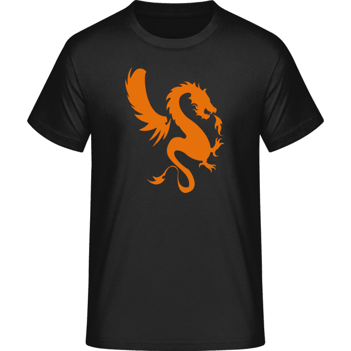 Dragon Symbol Minimal T-Shirt 0 image