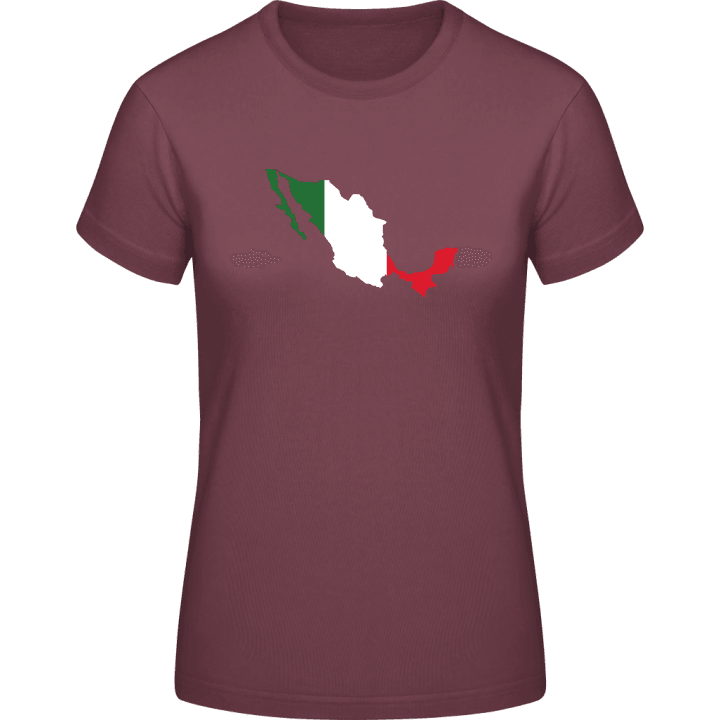 Mexiko Karte Frauen T-Shirt contain pic