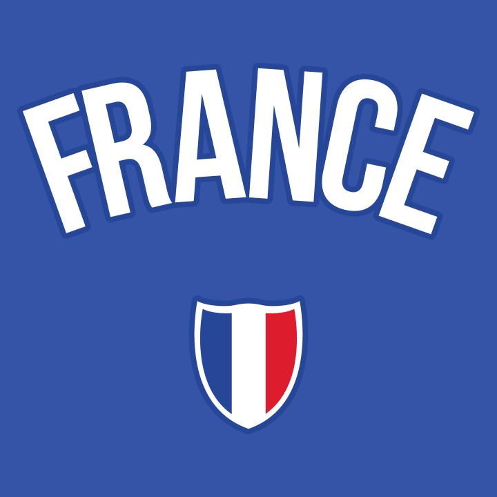 FRANCE Football Fan Hoodie för kvinnor 0 image