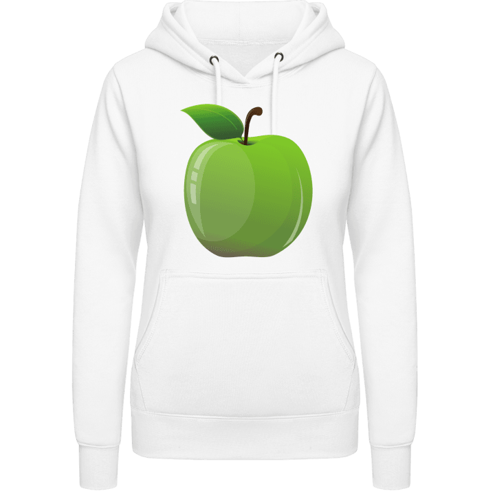 Green Apple Hoodie för kvinnor contain pic
