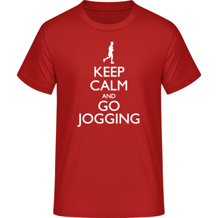 Keep Calm And Go Jogging T-skjorte 0 image